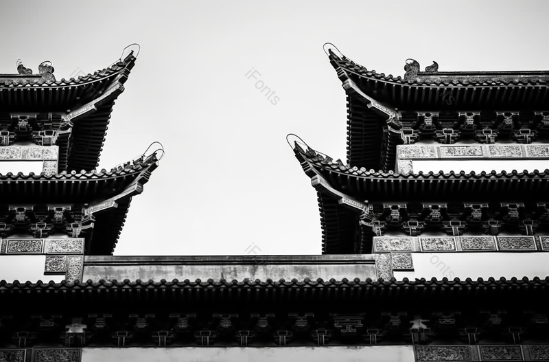 山东省台儿庄古建筑墙壁亭台楼阁,高清,摄影图,摄影图片,图片大全,摄影图免费下载